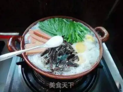 Make The rice line step 7