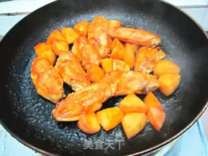 Make Cheese juice and apple wings step 7