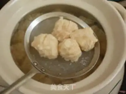 Make Shrimp tofuballs step 9