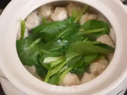 Make Shrimp tofuballs step 10