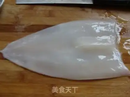 Make Scrambled fish flowers step 2
