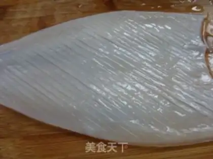 Make Scrambled fish flowers step 3