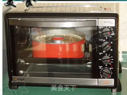 Make Black sesame ricin cake step 15