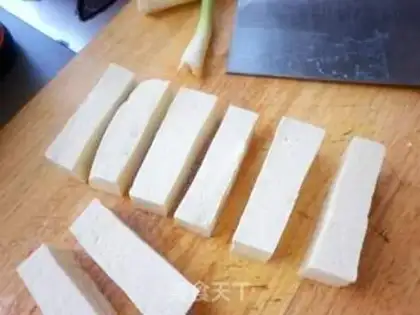 Make Water tofu step 1