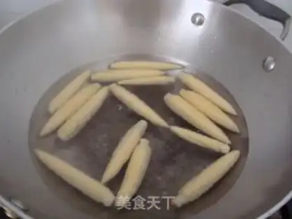 Make Scrambled fish flowers step 7