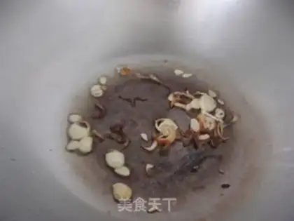 Make Scrambled fish flowers step 9