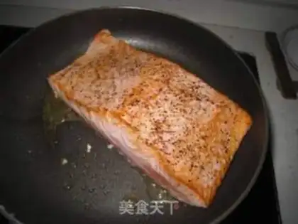 Make Fried salmon step 6