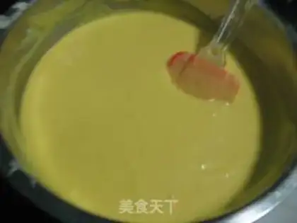 Make Yogurt mango mousse cake step 3