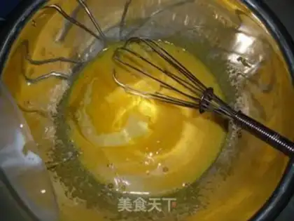 Make Cherry cream cake step 1