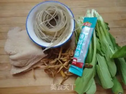 Make Cow belly fan soup step 0