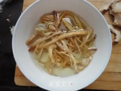 Make Cow belly fan soup step 1