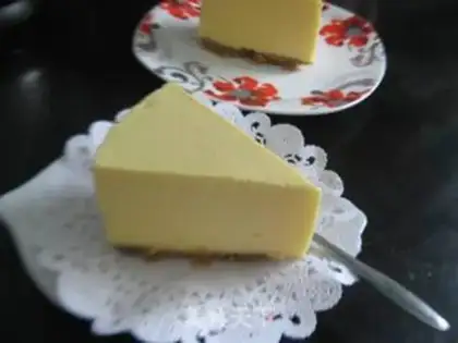 Make Yogurt mango mousse cake step 9