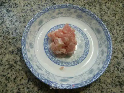 Make Carrot meat and rice step 1