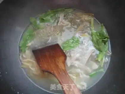 Make Cow belly fan soup step 6