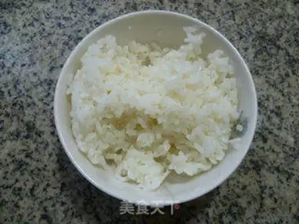 Make Carrot meat and rice step 2