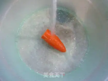 Make Carrot meat and rice step 3