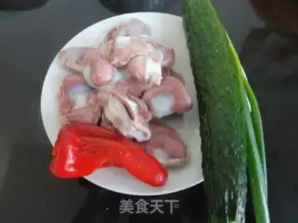 Make Sour cucumber chicken step 0