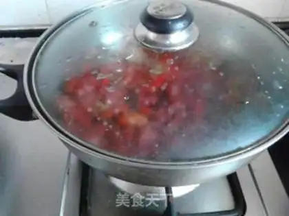 Make Honey-made red date cream step 7
