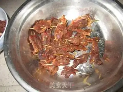 Make Spicy beef string step 2