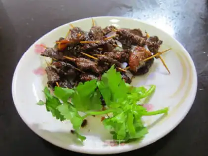 Make Spicy beef string step 6
