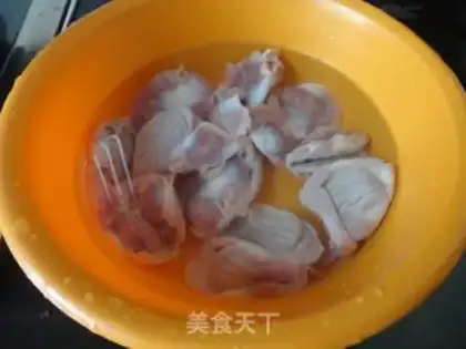 Make Sour cucumber chicken step 2
