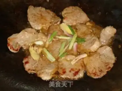 Make Garlic pork step 4