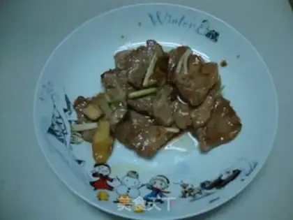 Make Garlic pork step 5