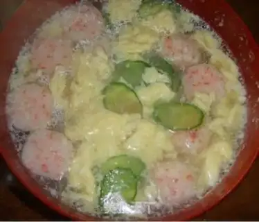 Make Crabball soup step 2