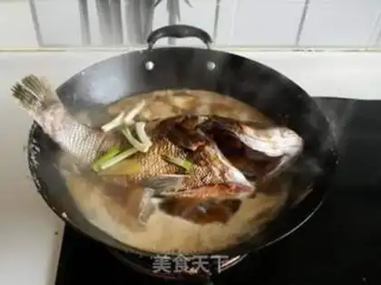 Make Soy sauce for the fish step 11