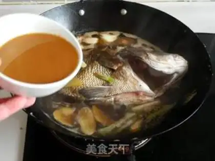 Make Soy sauce for the fish step 12
