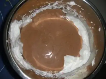 Make Cherry cream cake step 6