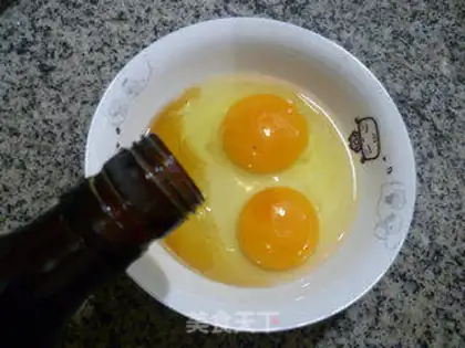 Make Homemade egg fried rice step 2