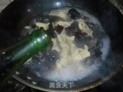 Make Big soybean knots step 7
