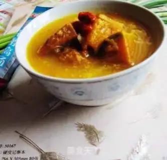 Make The porridge of the tall pumpkins step 7