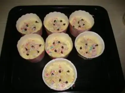 Make Cream chocolate marfin step 10