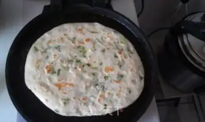 Make Onion waffles step 13