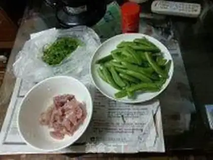 Make Dutch beans step 0