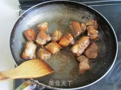 Make Pumpkin burn ribs step 3