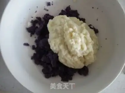 Make Potato bean slag rice cake step 1