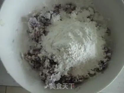 Make Potato bean slag rice cake step 2