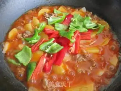 Make Kazakh potato chips step 10