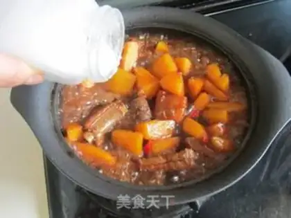 Make Pumpkin burn ribs step 7