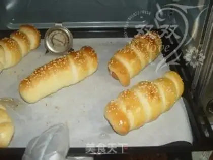 Make Hot dog rolls step 12