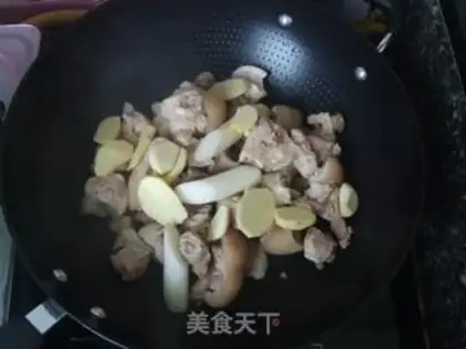 Make Southern peanut pig hoof step 10