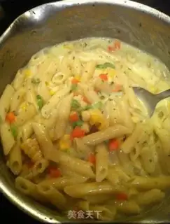Make Chicken and vegetable pasta step 3