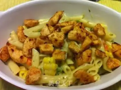 Make Chicken and vegetable pasta step 5