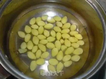 Make Silver almond step 1