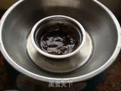 Make Chocolate bean slag cookies step 1