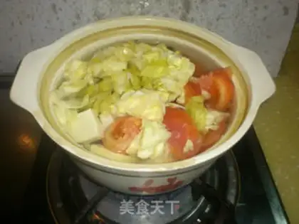 Make The casserole, sour and sour step 2