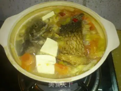 Make The casserole, sour and sour step 3